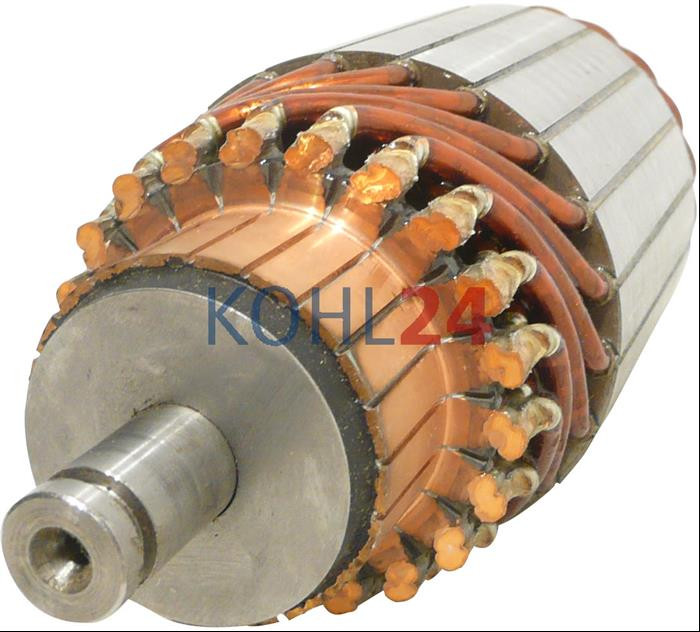 Anker für Anlasser der JD-Serie 0001362...-Serie Bosch 2004004074 2004004092 2004004095 2004004952 2004014952 12 Volt 2,7 KW Original Bosch